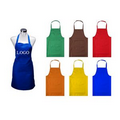 Polyester Bib Apron with Two Pockets
